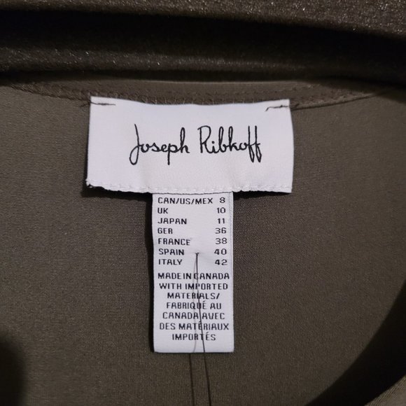 Joseph Ribkoff 3/4 sleeve top with pocket - Picture 4 of 5